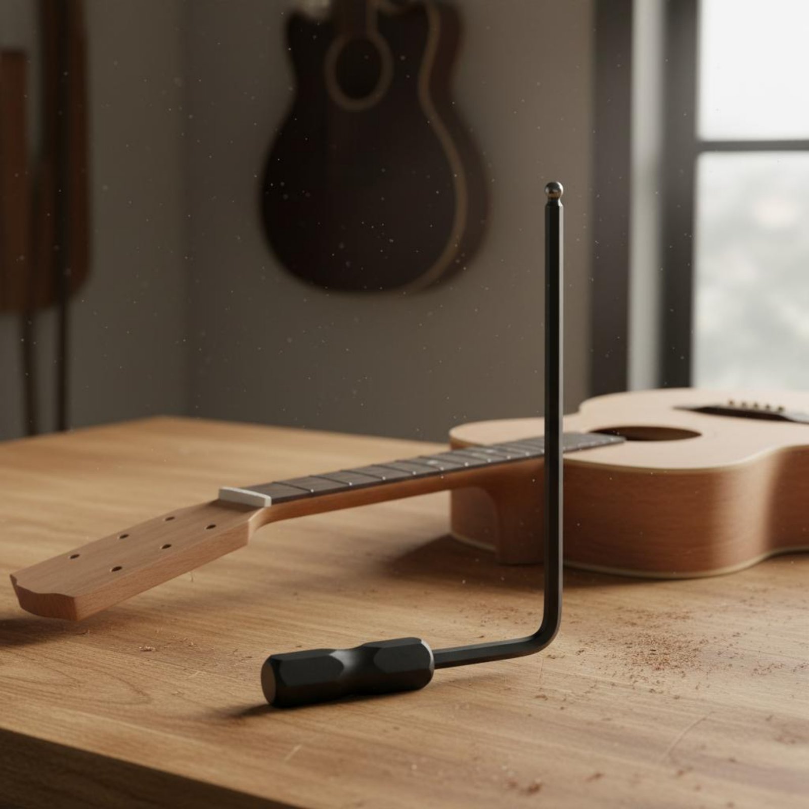Guitar Support Rod Wrench Long - Musical Instrument Long ulasan dan harga