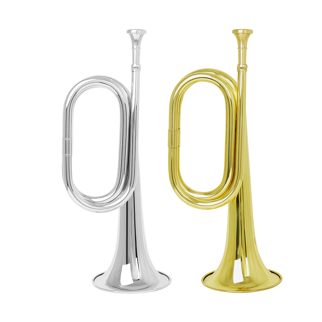M MBAT Bugle Call Trumpet Bras - Musical Instrument Bugle ulasan dan harga