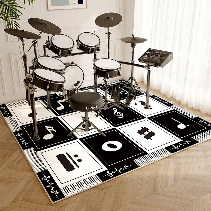 Drum Rug Soundproof Non-slip F - Musical Instruments Online ulasan dan harga