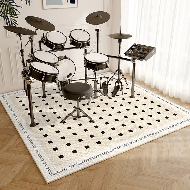 Drum Rug Soundproof Non-slip F - Musical Instruments Online ulasan dan harga