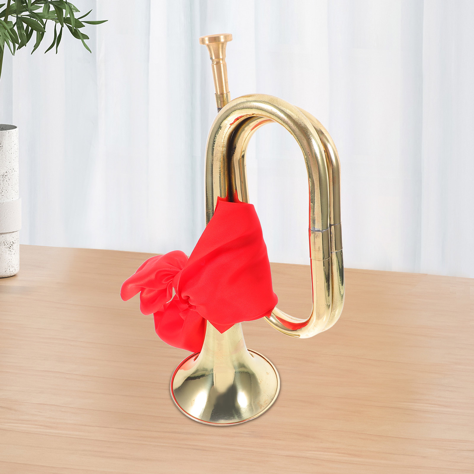 Metal Bugle Trumpet Band Bugle - Musical Instrument Bugle ulasan dan harga