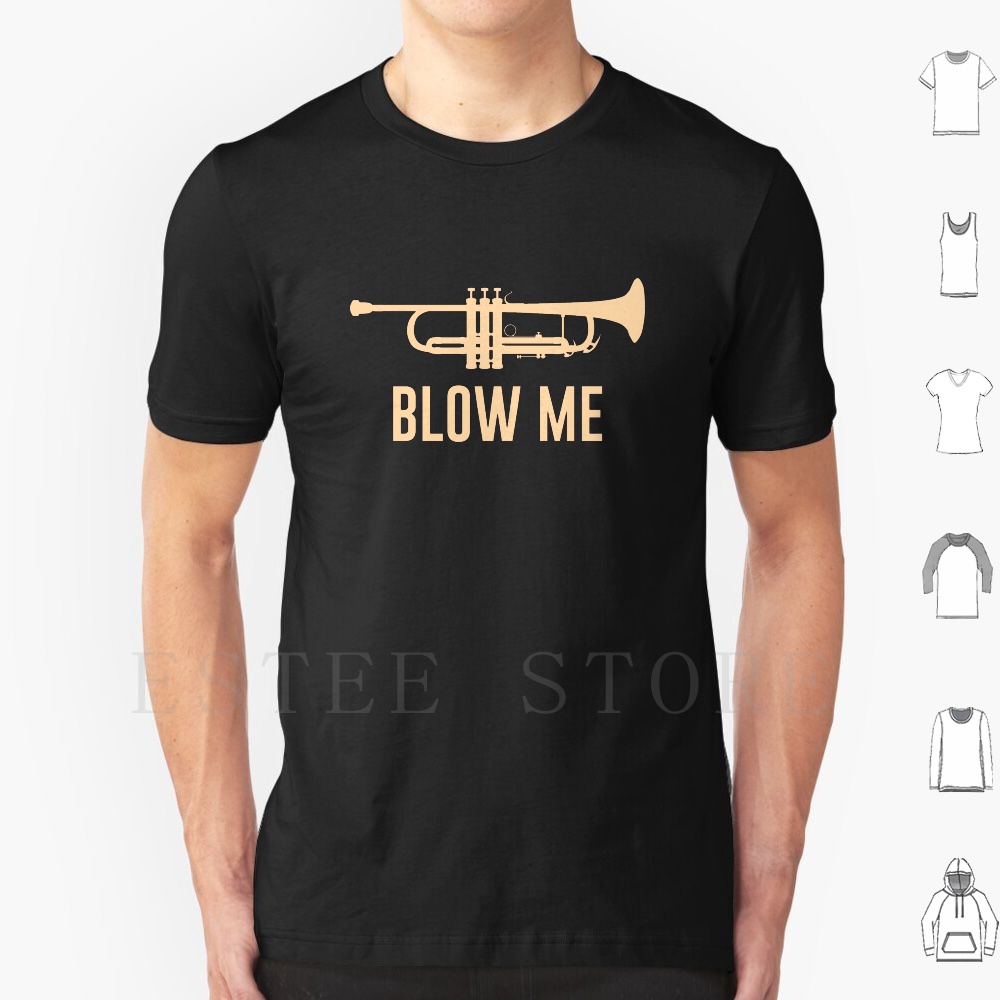 Trumpet T Shirt Print Cotton I - Musical Instrument Jokes ulasan dan harga