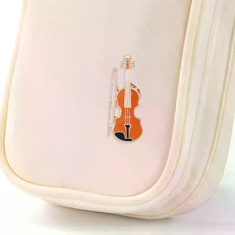 1Pcs Symphony Orchestra Badge  - Musical Instrument Veena ulasan dan harga